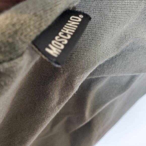 Moschino Vintage Green exotic Tiger T-shirt in Flawed Condition - Picture 11 of 11